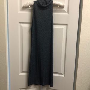 Turtle neck sweater dress